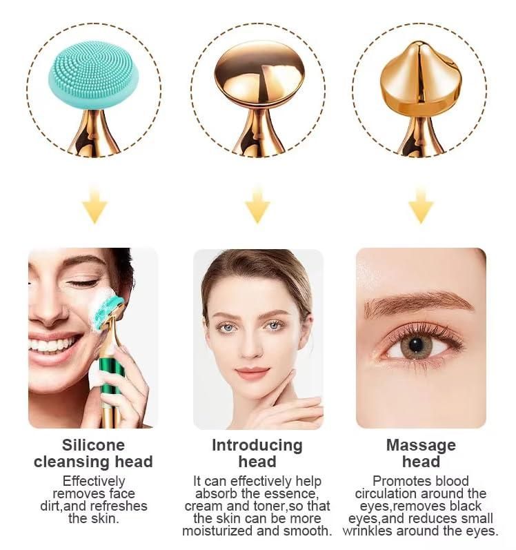 ✨3-in-1 Facial Cleansing & Lifting Tool – Deep Clean & Glow ✨