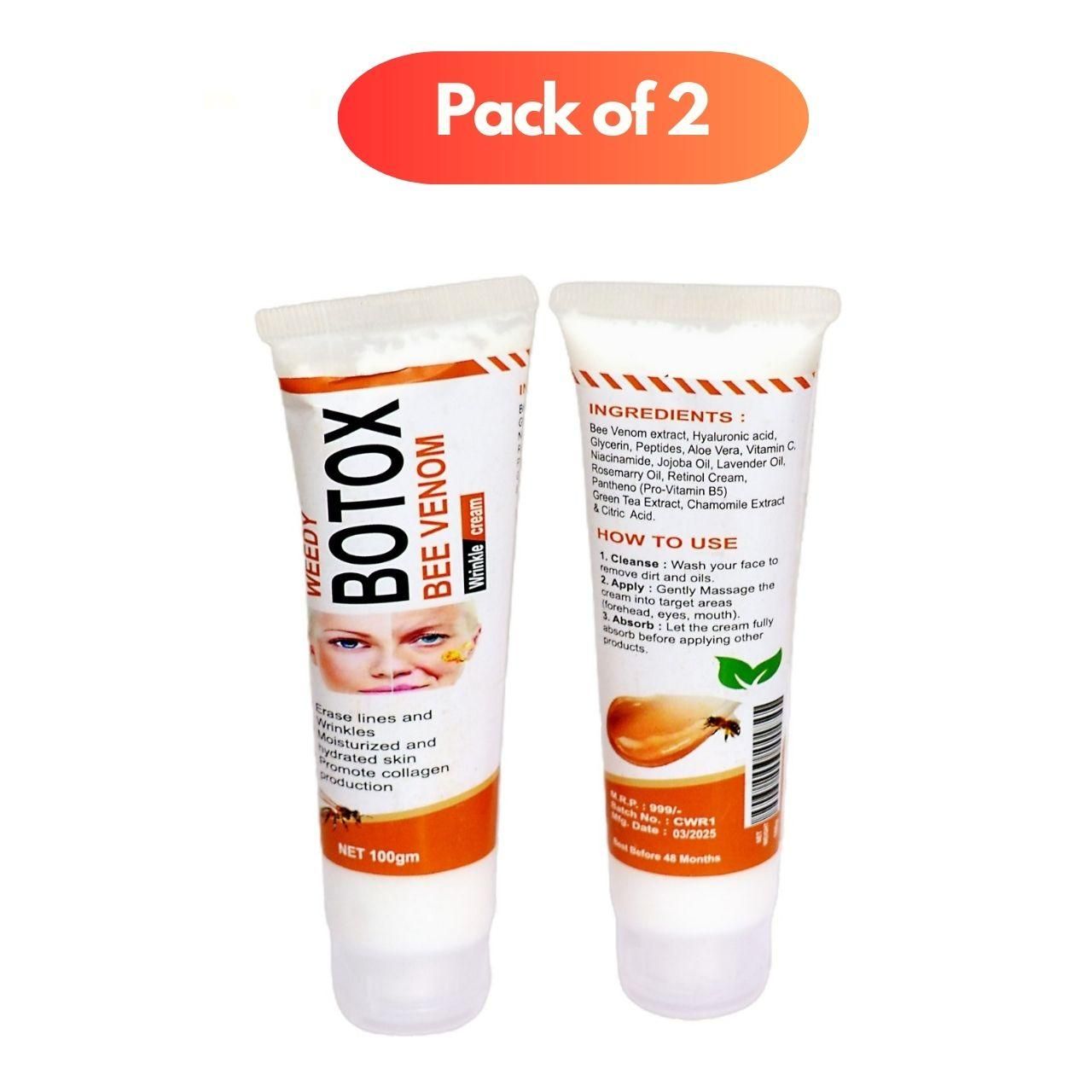 BoTox™ - Bee Venom Wrinkle Repair Cream - 20g🐝✨(Buy 1 Get 1 Free 🔥🔥)