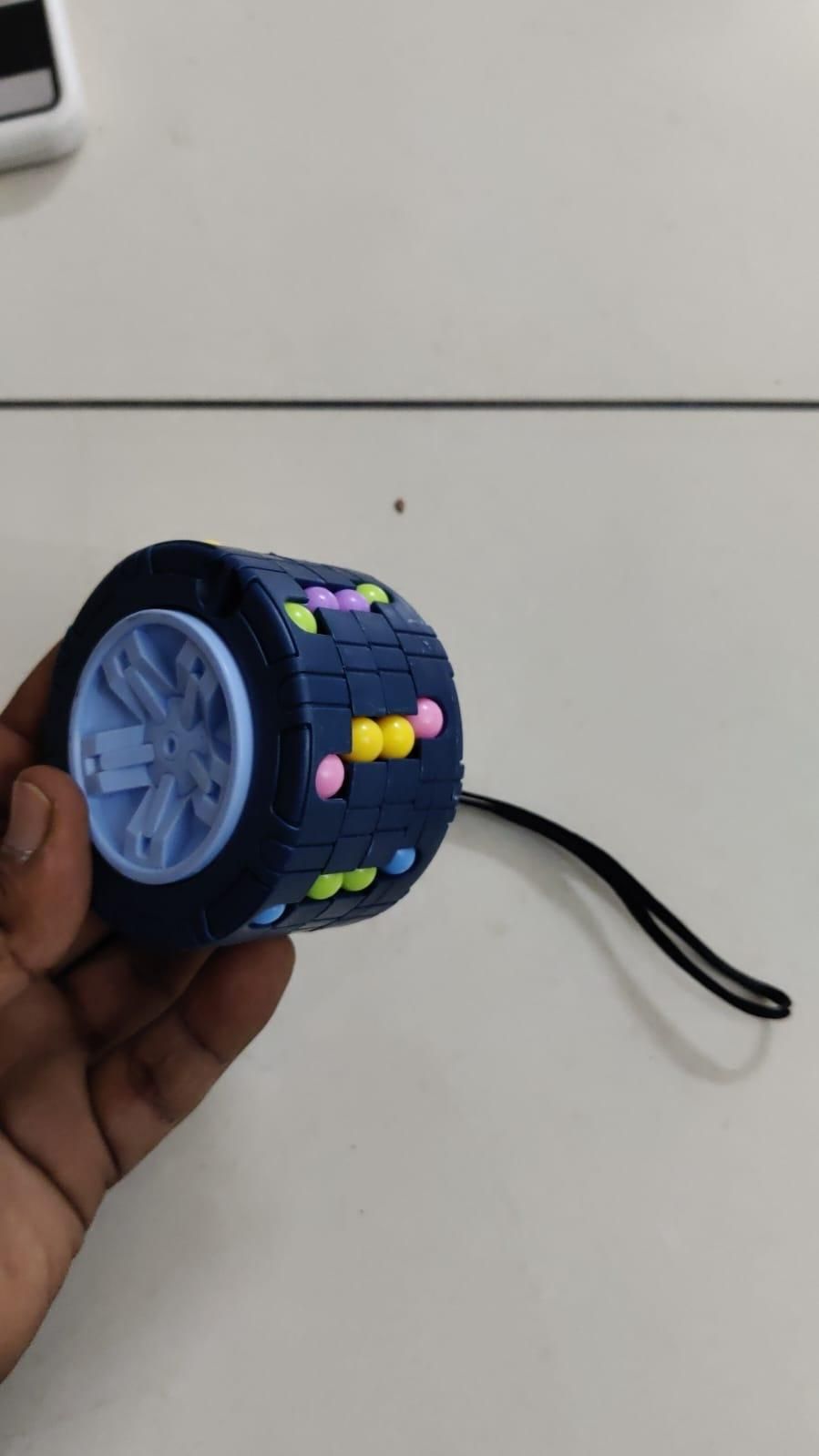 🧩 3D Magic Bean Cylinder Puzzle Toy – Fun, Learning & Stress Relief!