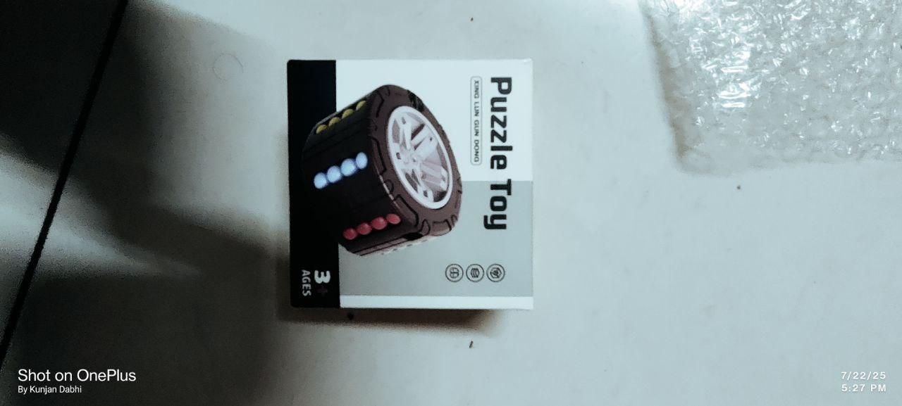 🧩 3D Magic Bean Cylinder Puzzle Toy – Fun, Learning & Stress Relief!