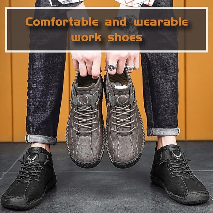 🥾 Men’s High-Top Hiking Shoes – Durable, Comfortable & Adventure-Ready! 🌲✨