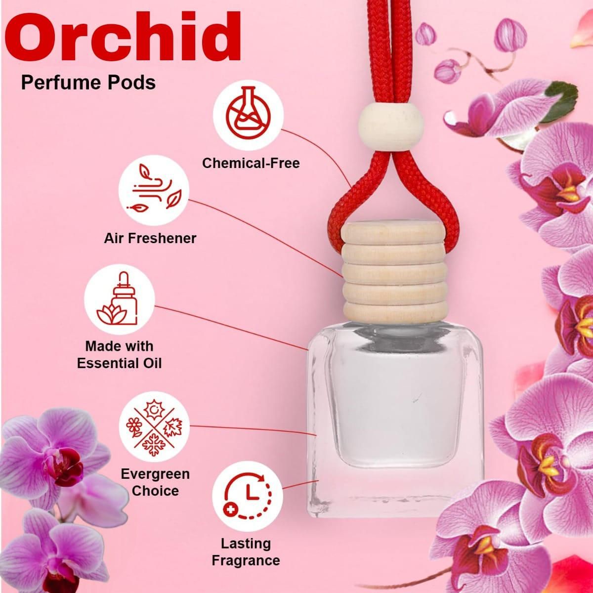🚗 Hanging Car Perfume Pods Diffuser Scent (Pack of 1, Assorted)🌸
