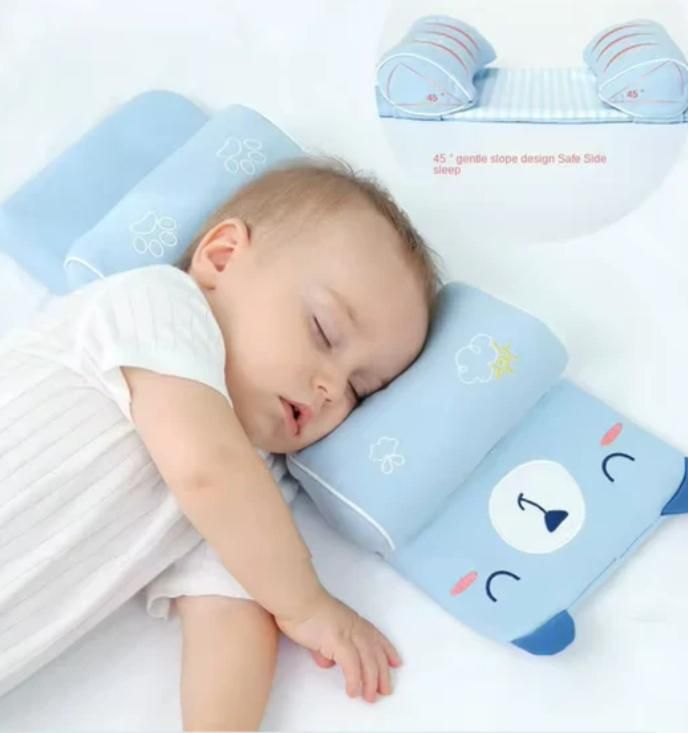 👶 Baby Shaping Head Support Pillow – Soft, Comfy & Protective! 🌙✨