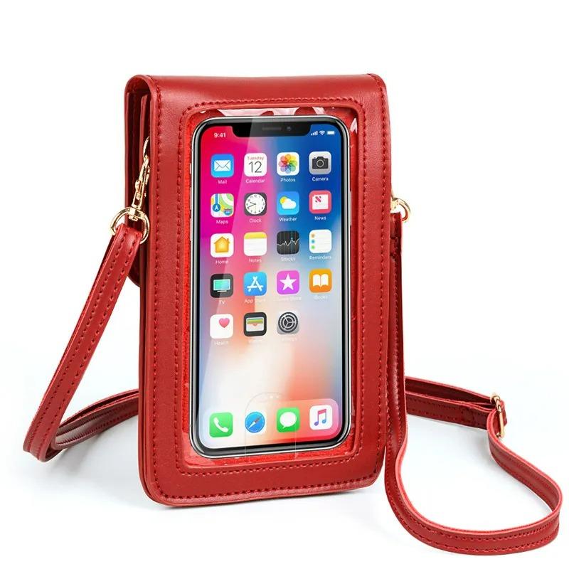 👜 PU Leather Crossbody Bag Wallet Case – Style Meets Function! ✨