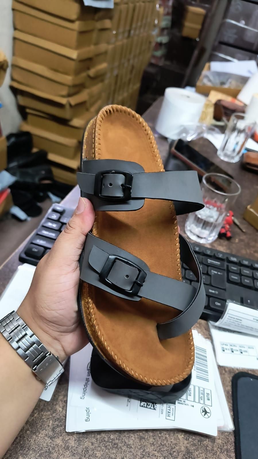 👡 Men’s Casual Flat Sandal – Lightweight Comfort for Everyday Wear! 🌟