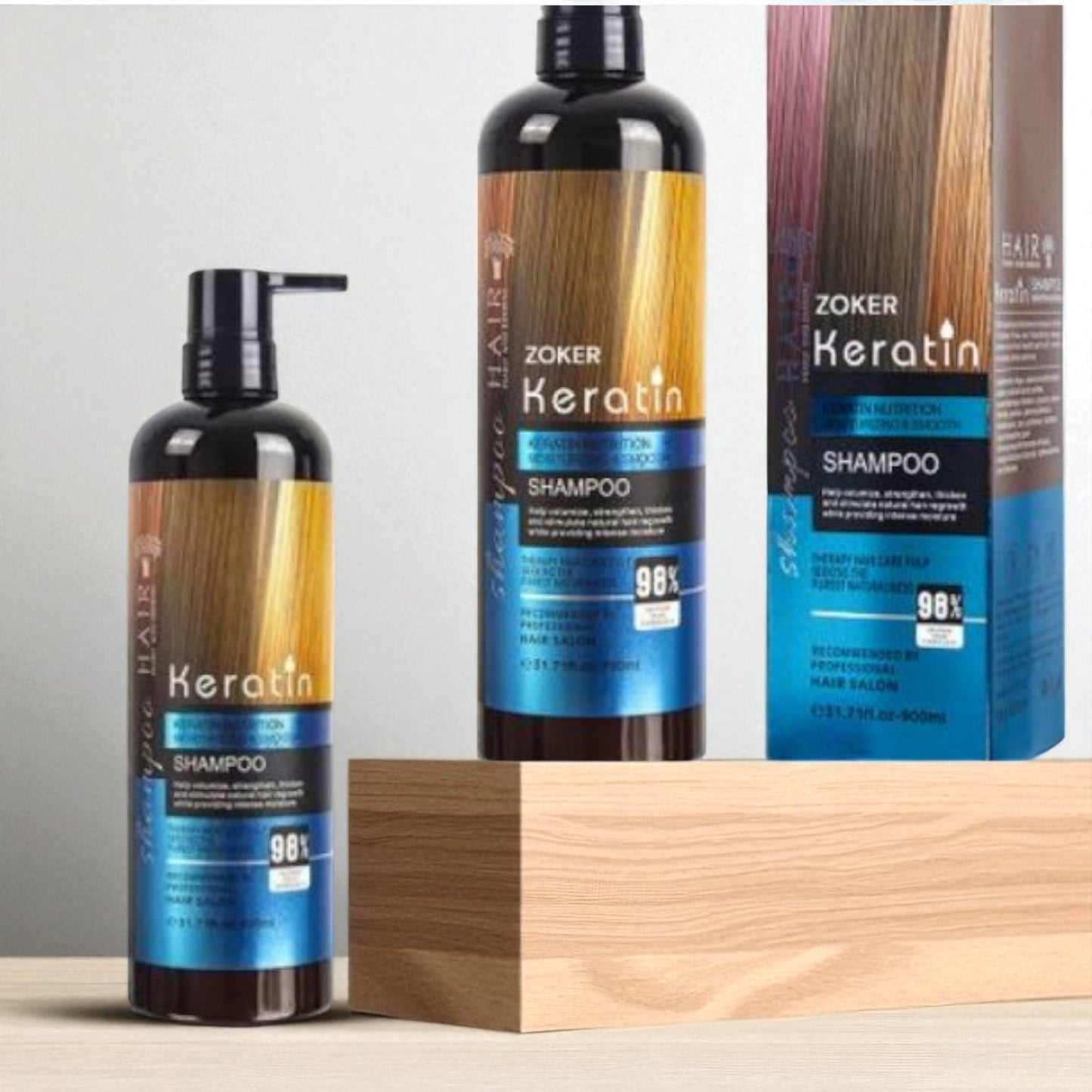 New keratin nutrition moisturizing smooth shampoo 🧴