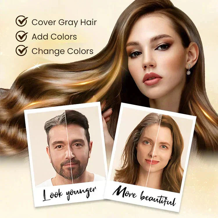 ✨Japanese Long Lasting Natural Hair Dye Shampoo ✨ Buy 1 Bottle 🧴 Get 1 Bottle FREE 🧴