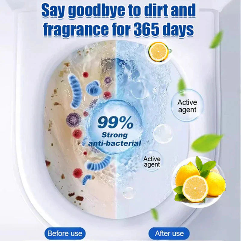 ✨Toilet Cleaning Tablet-Toilet Deodorizer Bathroom Cleaner Tablet 😍(Pack of 10)