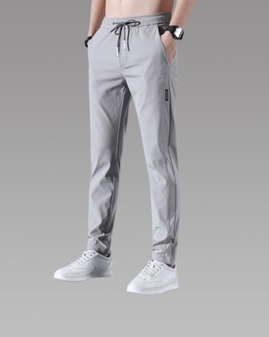 Men's NS Lycra Track Pant – Grey Melange