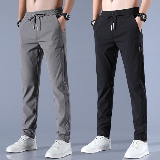 Combo of Men's NS Lycra Track Pants (Pack of 2)