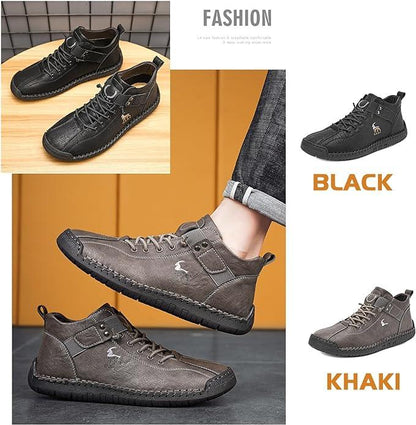 🥾 Men’s High-Top Hiking Shoes – Durable, Comfortable & Adventure-Ready! 🌲✨