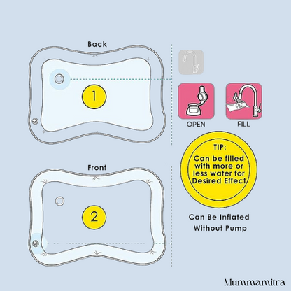 Aqua Adventure Playmat™ - Interactive Water Play for Sensory Stimulation and Fun Tummy Time