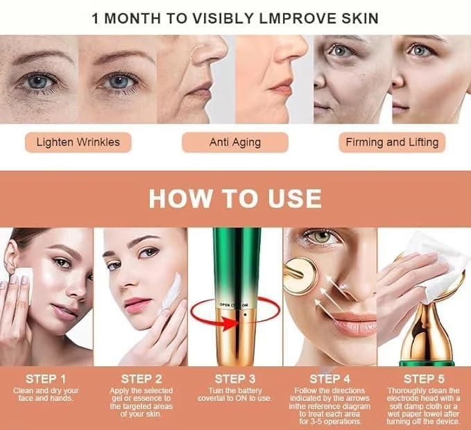 ✨3-in-1 Facial Cleansing & Lifting Tool – Deep Clean & Glow ✨