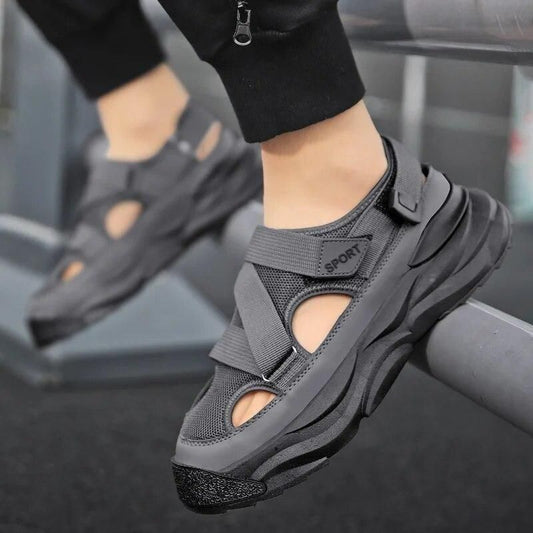 👞 Men’s Close Toe Breathable Sandals – Comfort Meets Casual Style! 🌟