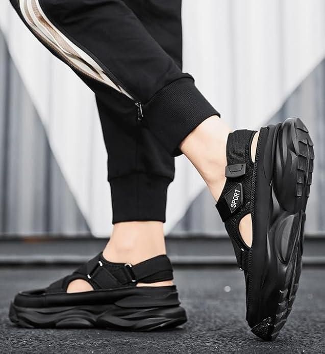 👞 Men’s Close Toe Breathable Sandals – Comfort Meets Casual Style! 🌟