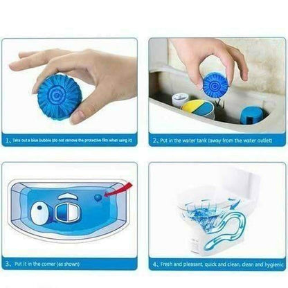 ✨Toilet Cleaning Tablet-Toilet Deodorizer Bathroom Cleaner Tablet 😍(Pack of 10)