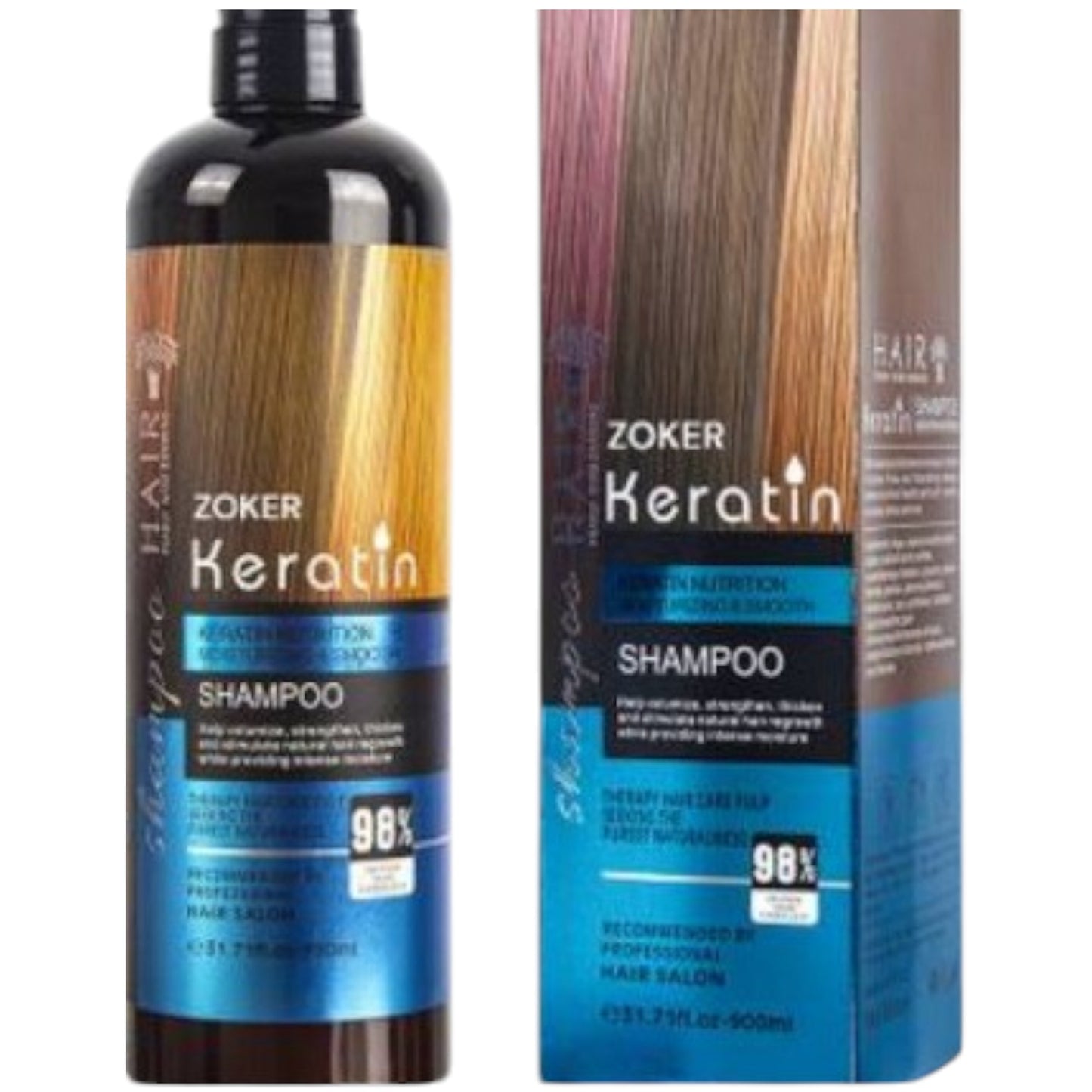 New keratin nutrition moisturizing smooth shampoo 🧴