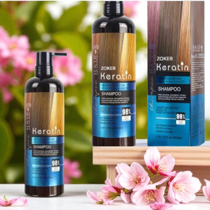 New keratin nutrition moisturizing smooth shampoo 🧴