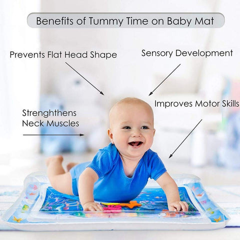 Aqua Adventure Playmat™ - Interactive Water Play for Sensory Stimulation and Fun Tummy Time