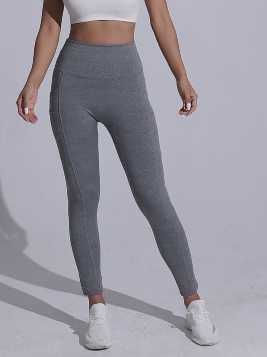 Soft & Comfy Slim Elastic Tights with Side Pockets (Pack of 1)